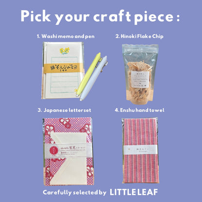 Shizuoka Tea & Craft Set