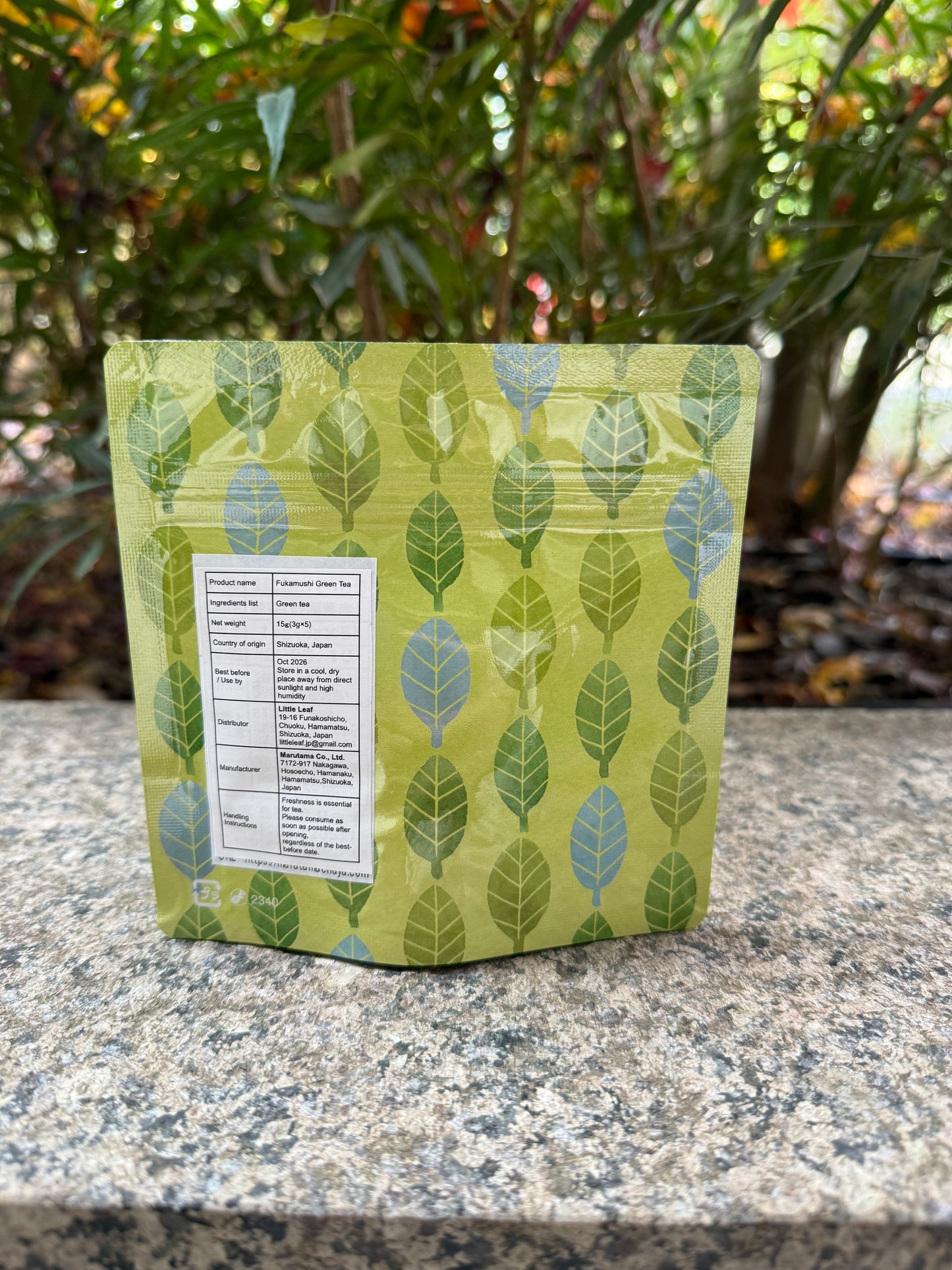 Marutama Fukamushi Green Tea Sachets